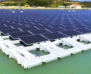 Début de la construction de la première centrale solaire flottante de France