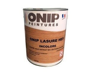 Nouvelle lasure " Onip LASURE H.E.S " pour entretenir les boiseries extérieures