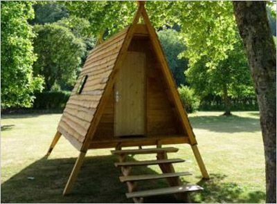 La Cabadienne, un hébergement entre la tente et le cabanon en bois