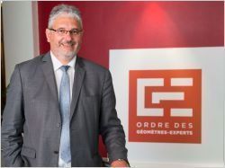 Jean-François Dalbin, nouveau président de l'Ordre des géomètres-experts