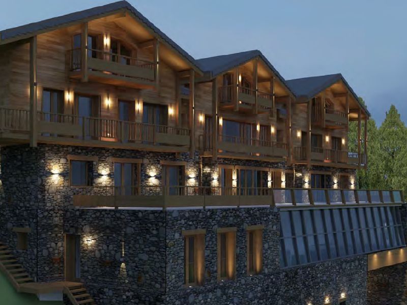 Une maison d'hôtes de luxe "passive" pointe à Val Thorens