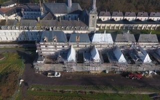 Les travaux de rénovation de la Chartreuse de Neuville reprennent leur cours