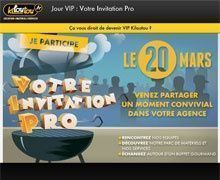 Jour VIP, Kiloutou invite les pros le 20 mars