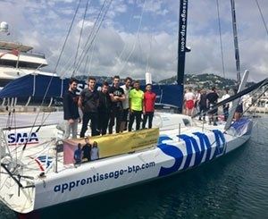 L'Apprentis BTP Tour a fait escale sur le Port Pierre Canto à Cannes le 11 juin
