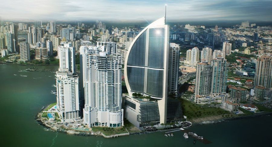 Inauguration du "Trump Ocean Club International Hotel&Tower", plus haute tour d'Amérique latine