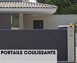 Portail alu battant et coulissant Shar-Peï®