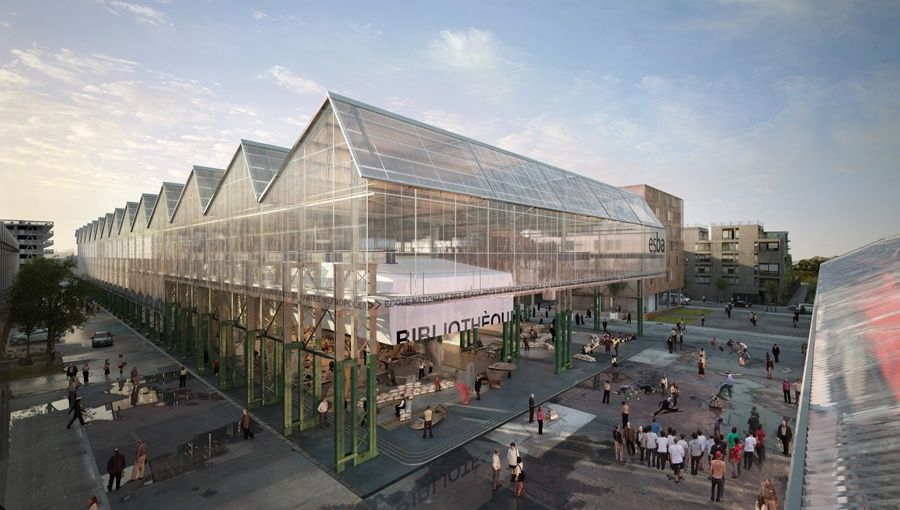 Franklin Azzi Architecture transformera les halles Alstom à Nantes