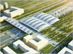 La future gare Montpellier Sud de France attribuée à Icade/Mimram/Nebout