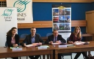 Colas s'implique aux côtés des étudiants de l'École Mines de Douai