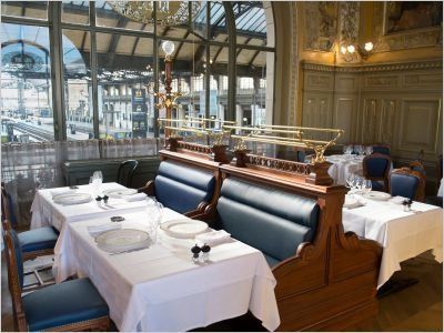 Rénovation du Train Bleu : "La belle endormie" réveillée par l'agence Duthilleul