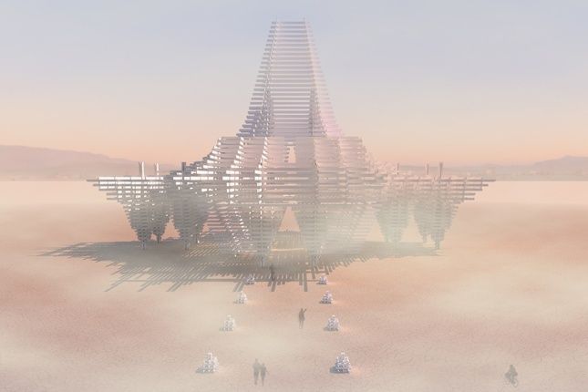 Le Burning Man 2017 aura son temple