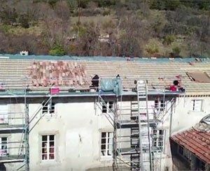 Rénovation du Domaine des Courmettes avec la solution d'isolation TRISO-SUPER 12 BOOST'R'