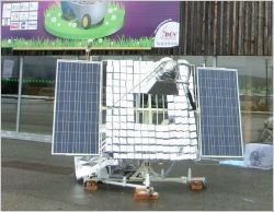 Un suiveur solaire qui concentre thermique et photovoltaïque