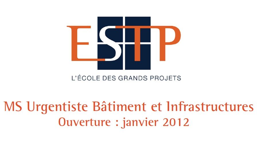 Formation " Urgentiste bâtiment et infrastructures " à l'ESTP