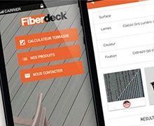 Nouvelle application mobile Fiberdeck pour faciliter les devis de projets de terrasse en quelques clics