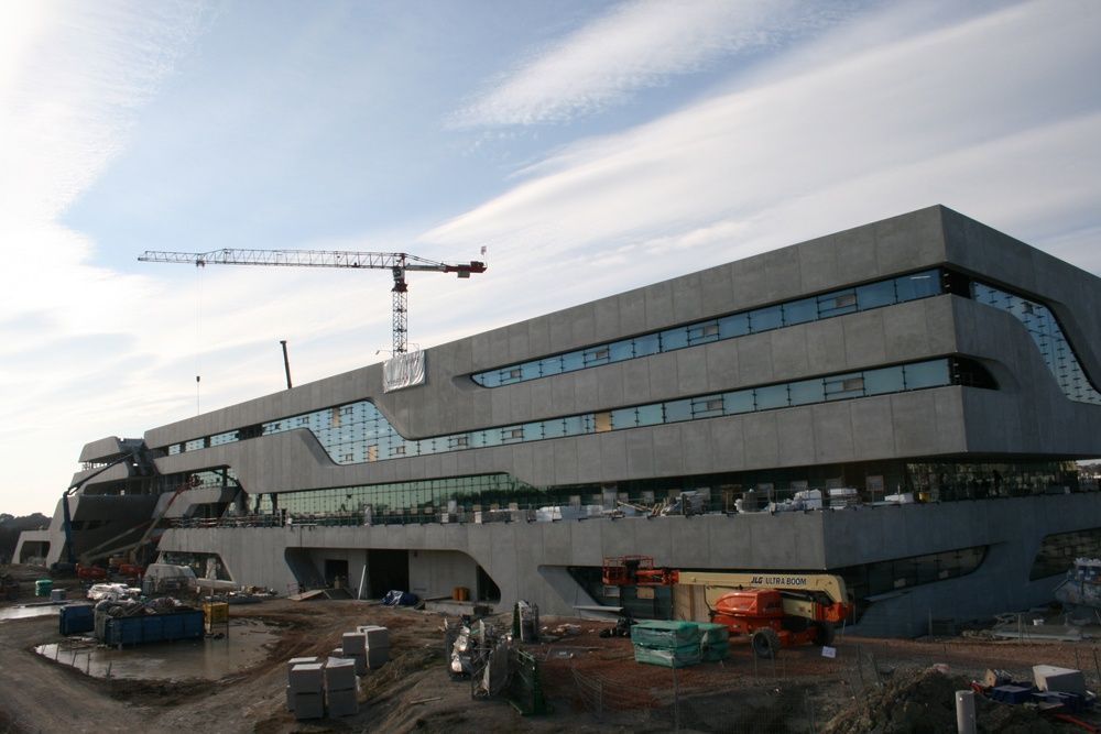 Une façade de 1000 modules béton préfabriqués