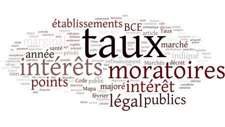 Marchés publics : taux applicable pour le calcul des intérêts moratoires