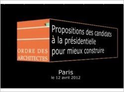 Les candidats répondent aux architectes