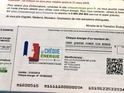 Début de la campagne de distribution des "chèques énergie"
