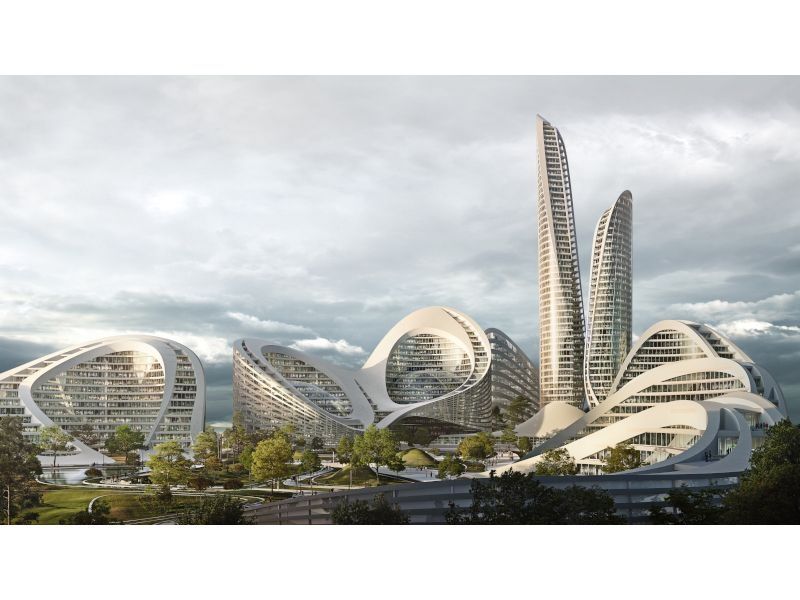 Un quartier futuriste aux portes de Moscou