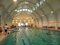 L'eau d'une piscine chauffée grâce à un data center