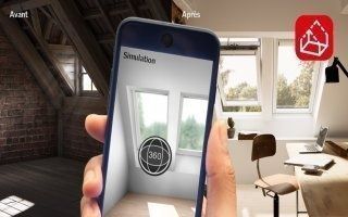 Une application pour simuler l'apport de lumière naturelle dans les combles