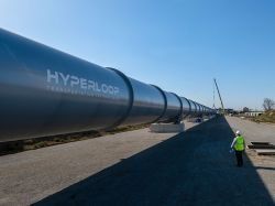 Le tube d'essais Hyperloop est prêt à Toulouse-Francazal