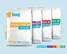 Knauf SILK, une gamme innovante d'enduits à joints à prise