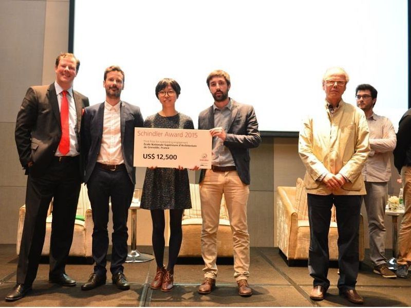 Architecture : une équipe française sur le podium des Global Schindler Award