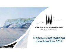 La Fondation Rougerie lance son 6e Concours international d'architecture