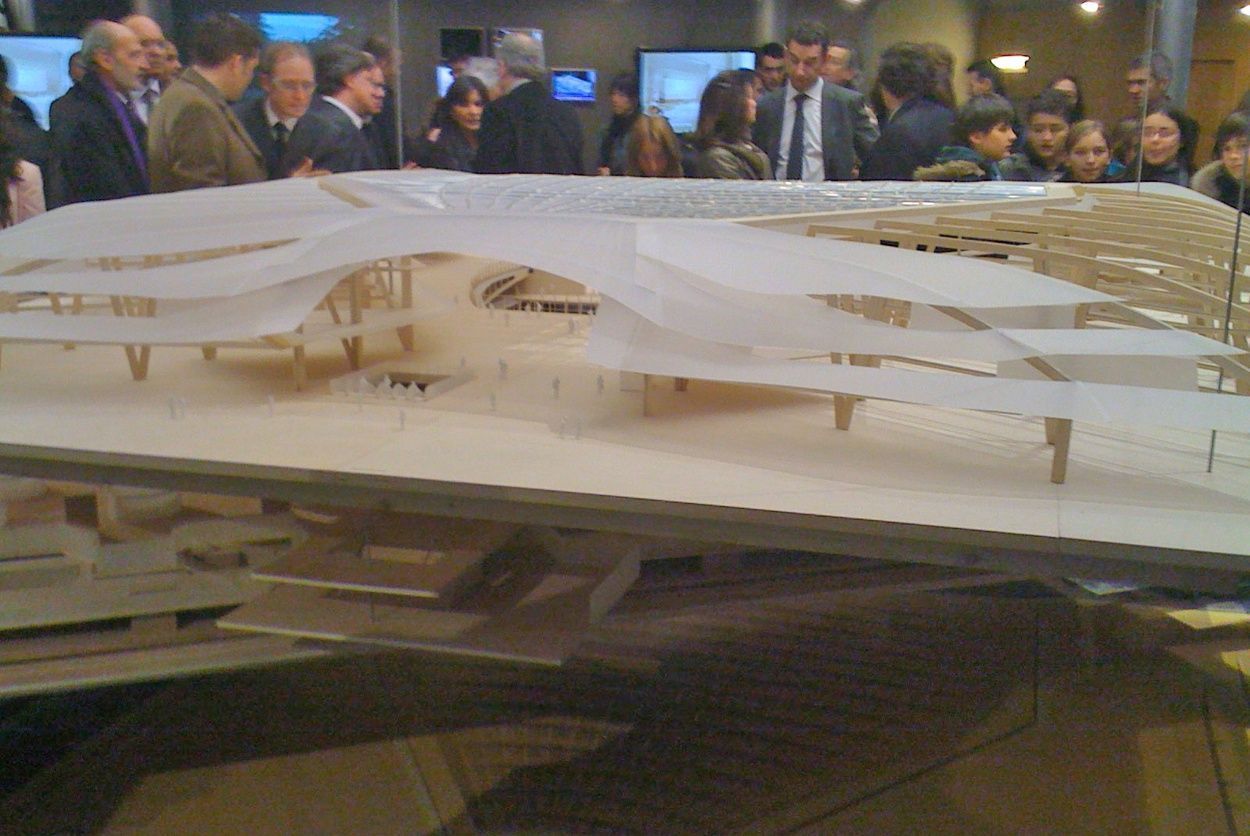 Vinci construira la "Canopée" du futur Forum des Halles