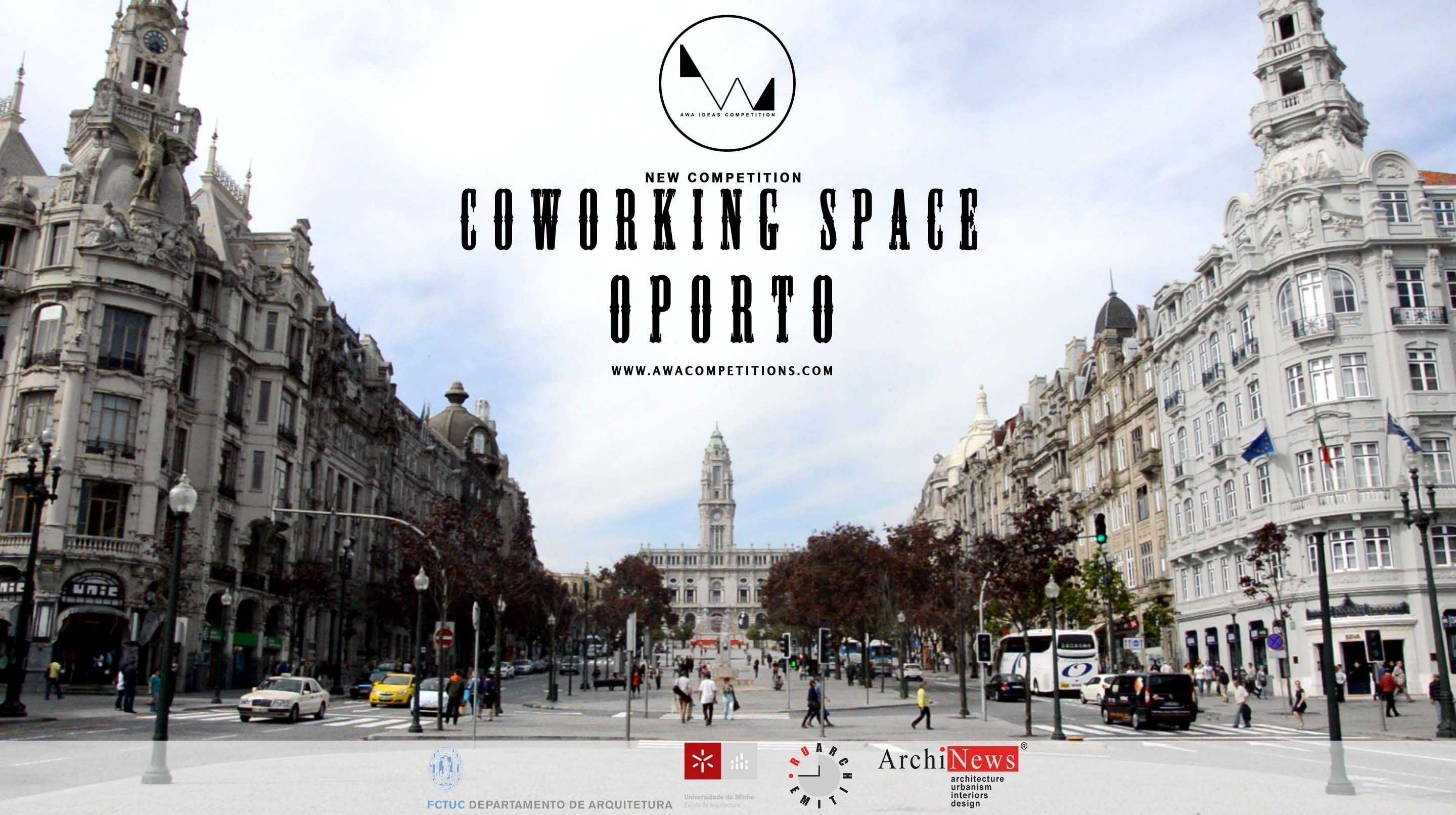 Concours international : Re-thinking the future of Portugal | Oporto, coworking space
