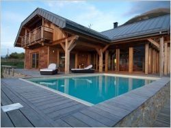 Une maison contemporaine esprit chalet