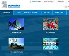 Nouveau site 100% orienté utilisateurs pour un accès direct et simplifié aux produits et solutions Soprema