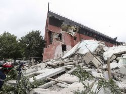 Un immeuble en cours de démolition s'effondre à La Courneuve