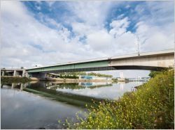 A Rouen, le pont "Mathilde" est de retour !