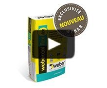 Weber.col flex éco, le mortier-colle déformable Weber