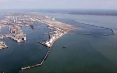 (Vidéo) Port du Havre : la baie fournit le sable du liant hydraulique routier
