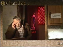 Michael Lonsdale et l'agrandissement du monastère