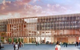 (Diaporama) Un cabinet irlandais réalisera l'Institut Mines-Telecom à Saclay