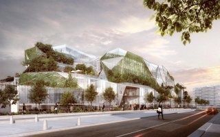 Un bâtiment biomimétique s'invite à Paris