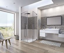 Kinequartz de Kinedo : des parois de douche à l'élégance longue durée
