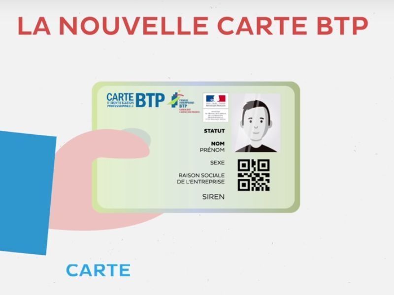 Travail illégal : la première carte du BTP est imprimée