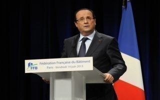 Le message de confiance de Hollande aux professionnels du Bâtiment
