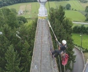 Installation d'un Paratonnerre à Poueyferré (65) par Bodet Campanaire