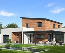 Une première maison à énergie positive avec les panneaux sandwich de toiture Ondatherm®T