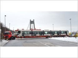 Le Havre : la première rame du tramway est arrivée !