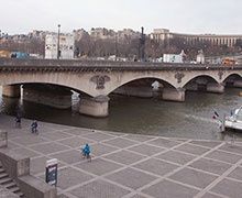 Le Pont d'Iéna à Paris rénové par Spie fondations