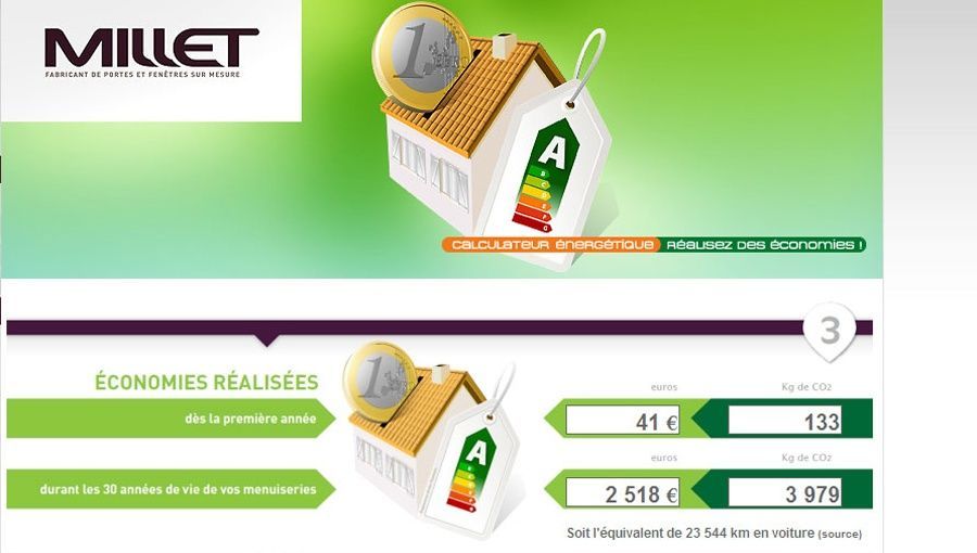 Le groupe Millet lance un calculateur énergétique en ligne