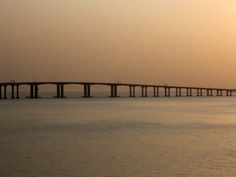 Chine : le plus long pont du monde en images